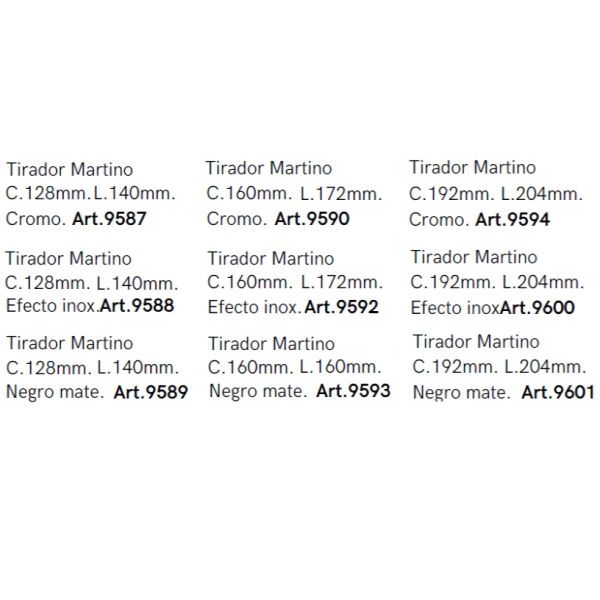 Tirador MARTINO - Imagen 7