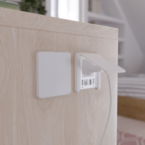 ENCHUFE FLIP CON TAPA PLEGABLE 1,5M - Imagen 3