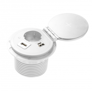 ENCHUFE CHARGER PLUS EMPOTRABLE 1,5M