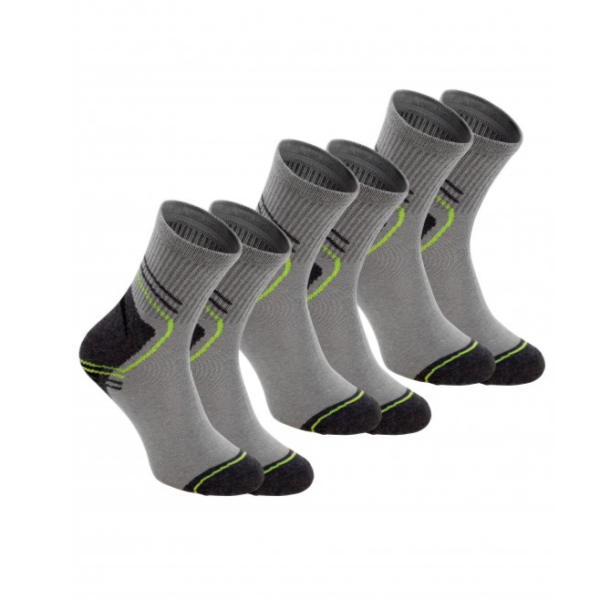 Calcetines Cortos Gris SAAR (3 PARES) - Imagen 2